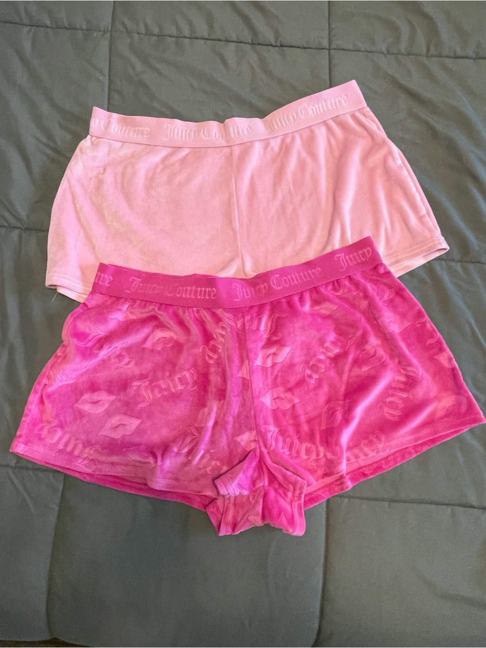 Juicy Couture Pink Lounge Shorts Bundle - Size Large